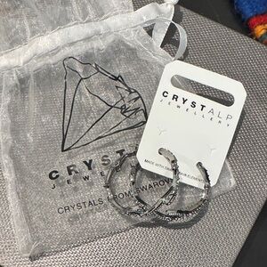 Silver Hoop Earrings